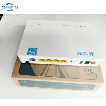ZTE GPON ONT ZXA10 F663N FTTH ONU with 1GE+3FE Ethernet Port English Firmware Fiber Optical Terminal Same function as ZXHN F623