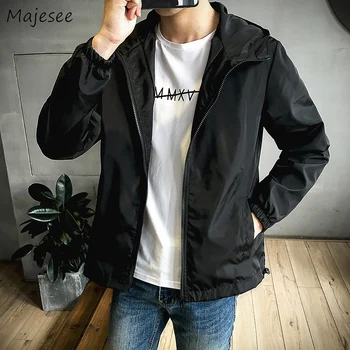 Jacket Men Korean Fashion Clothes Plus Size Solid Simple All Match Mens Jackets and Coats Sunscreen Harajuku Casual Pockets Chic 
Jacket Men Korean Fashion Clothes Plus Size Solid Simple All Match Mens Jackets and Coats Sunscreen Harajuku Casual Pockets Chic