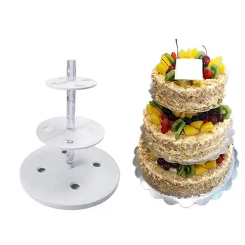 Three-layer Ice Cream Cake Shelf Display Frame Stand used to make ice cream shaped cakes or three-layer cakes
Three-layer Ice Cream Cake Shelf Display Frame Stand used to make ice cream shaped cakes or three-layer cakes