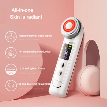 Wireless Galvanic Ion + /- Beauty Instrument Photorejuvenation Electric LED Light Therapy Skin Rejuvenation Tightening Beauty 
Wireless Galvanic Ion + /- Beauty Instrument Photorejuvenation Electric LED Light Therapy Skin Rejuvenation Tightening Beauty