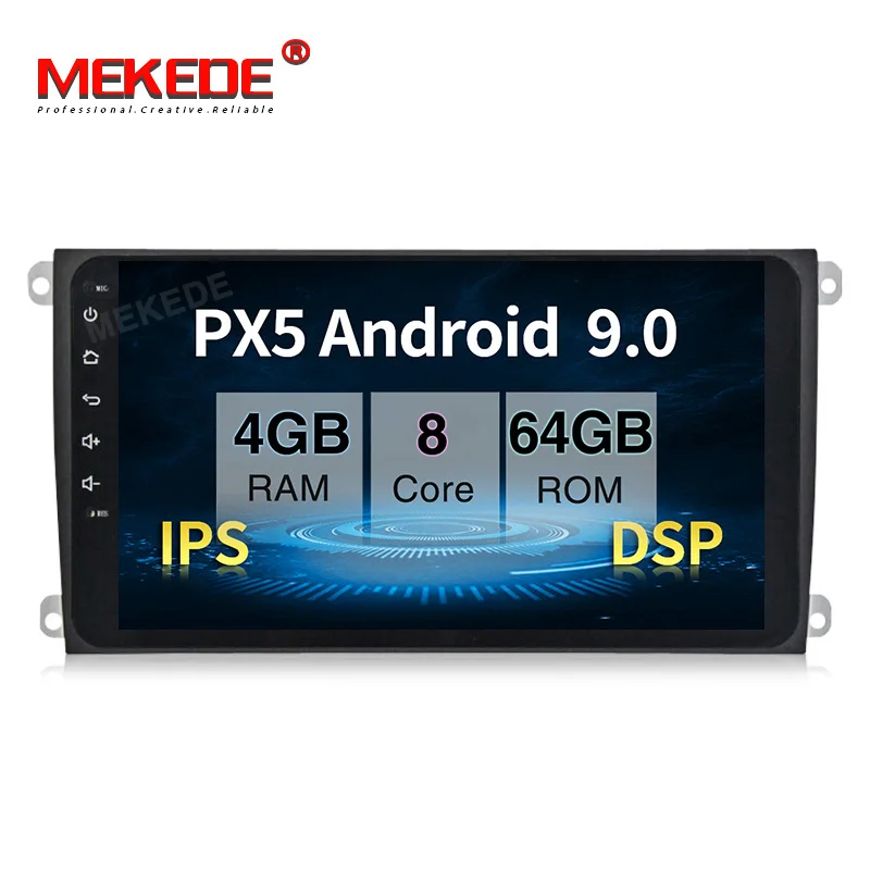 PX5 4GB+64GB Android 9.0 Car stereo head unit navigation GPS NAVI multimedia player for Porsche Cayenne 2003-2010 with DSP IPS
PX5 4GB+64GB Android 9.0 Car stereo head unit navigation GPS NAVI multimedia player for Porsche Cayenne 2003-2010 with DSP IPS