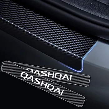4Pcs Car Door Sill For NISSAN QASHQAI 4D Carbon Fiber Vinyl Sticker Door Sill Protector Scuff Plate Car Sticker Auto Accessories 
4Pcs Car Door Sill For NISSAN QASHQAI 4D Carbon Fiber Vinyl Sticker Door Sill Protector Scuff Plate Car Sticker Auto Accessories