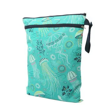 Hanging Large Capacity Printed Polyester Double Zippered Daily Diaper Bag With Strap Waterproof Reusable Washable Baby Infant 
Hanging Large Capacity Printed Polyester Double Zippered Daily Diaper Bag With Strap Waterproof Reusable Washable Baby Infant
