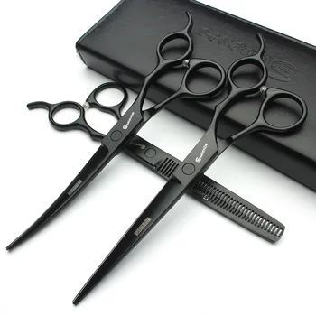 Lightweight 440C stainless steel 7 inch salon professional hairdressing scissors set cutting shears & thinning scissors
Lightweight 440C stainless steel 7 inch salon professional hairdressing scissors set cutting shears & thinning scissors