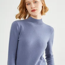 New Fashion Autumn Winter Sweater Women Half High Collar Cashmere Bottoming Sweater Korean Green Casual Basic Pullover Knitwear
New Fashion Autumn Winter Sweater Women Half High Collar Cashmere Bottoming Sweater Korean Green Casual Basic Pullover Knitwear