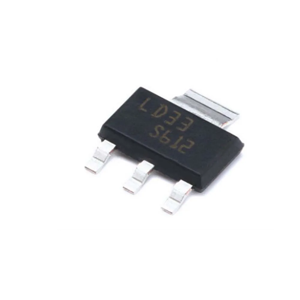 10pcs LD1117S33CTR SOT-223 LD1117S33 SOT223 LD33 IC REG LDO 3.3V 950MA Adjustable and fixed low drop positive voltage regulator
10pcs LD1117S33CTR SOT-223 LD1117S33 SOT223 LD33 IC REG LDO 3.3V 950MA Adjustable and fixed low drop positive voltage regulator