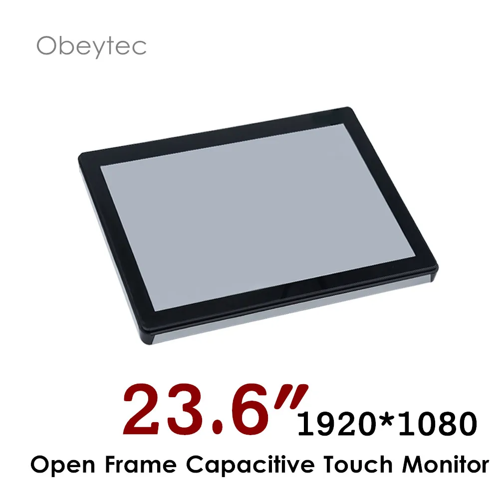 23.6 inch Open frame Touch Screen monitor, monitor fhd 1920*1080, 2300cd/m2, touch screen capactive PCAP, OB-OPM-236
23.6 inch Open frame Touch Screen monitor, monitor fhd 1920*1080, 2300cd/m2, touch screen capactive PCAP, OB-OPM-236