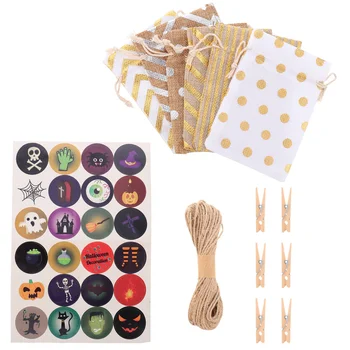 24Pcs/Set Candy Pouch Portable Adorable Various Goody Bags Halloween Drawstring Bags Trick Or Treat Bags for Gift
24Pcs/Set Candy Pouch Portable Adorable Various Goody Bags Halloween Drawstring Bags Trick Or Treat Bags for Gift