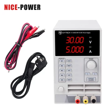 New Programmable Storage Switching Adjustable Lab Power Supply DC Variable 30V 5A Regulated Power Modul Laboratory Power Source
New Programmable Storage Switching Adjustable Lab Power Supply DC Variable 30V 5A Regulated Power Modul Laboratory Power Source