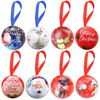 A - 5PCS Metal Candy Ball Christmas Tree Pendant Children's Sweets Gift Box Christmas Ball Christmas Decorations For Home 
A - 5PCS Metal Candy Ball Christmas Tree Pendant Children's Sweets Gift Box Christmas Ball Christmas Decorations For Home
