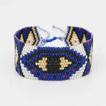 Go2boho Miyuki Beads Bracelets Turkish Evil Eye Bracelet For Women Jewelry Fashion Pulseras Mujer Moda 2019 Handmade Loom Woven
Go2boho Miyuki Beads Bracelets Turkish Evil Eye Bracelet For Women Jewelry Fashion Pulseras Mujer Moda 2019 Handmade Loom Woven