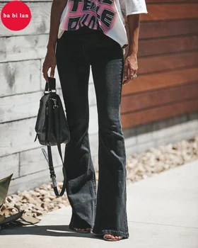 2020Solid Color Jeans Sexy High Waist Horn Slim Elastic Wide Leg Pants Skinny Blue Jeans
2020Solid Color Jeans Sexy High Waist Horn Slim Elastic Wide Leg Pants Skinny Blue Jeans