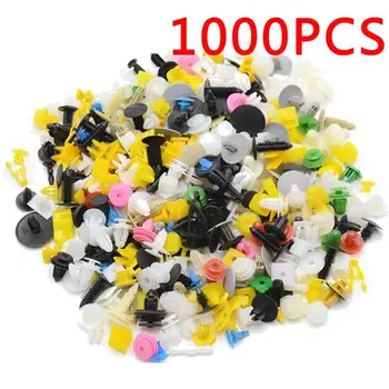 1000PCS Mixed Auto Door Panel Fender Line Fastener Vehicle Car Bumper Clips Retainer Fastener Rivet Universal Fit For All Car 
1000PCS Mixed Auto Door Panel Fender Line Fastener Vehicle Car Bumper Clips Retainer Fastener Rivet Universal Fit For All Car