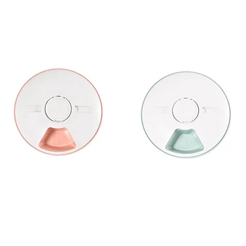 Digital Timer Anti Slip Pet Automatic Feeder Programmed Cats Dry Wet Food Portion Control Round 6 Meal Trays with Voice Recorder
Digital Timer Anti Slip Pet Automatic Feeder Programmed Cats Dry Wet Food Portion Control Round 6 Meal Trays with Voice Recorder