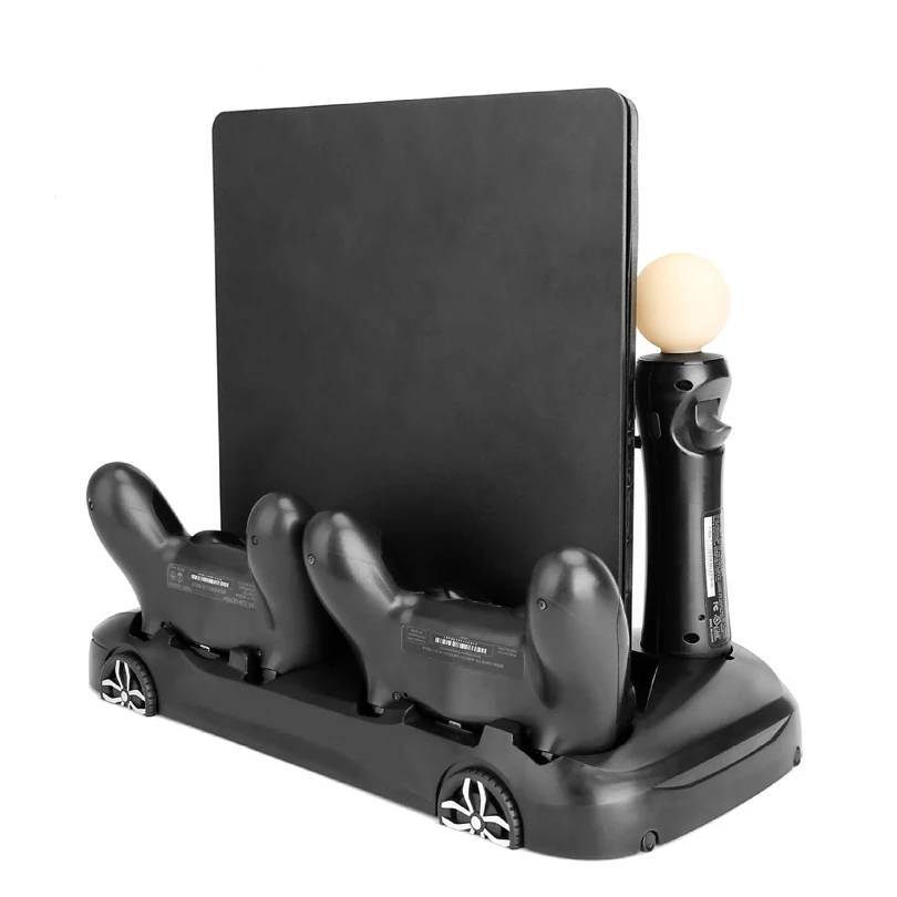 For Playstation 4 PS4 Vertical Stand Car Shape Fan Cooling Charger Stand USB HUB Console Controller for PS4 Slim For PS Move
For Playstation 4 PS4 Vertical Stand Car Shape Fan Cooling Charger Stand USB HUB Console Controller for PS4 Slim For PS Move