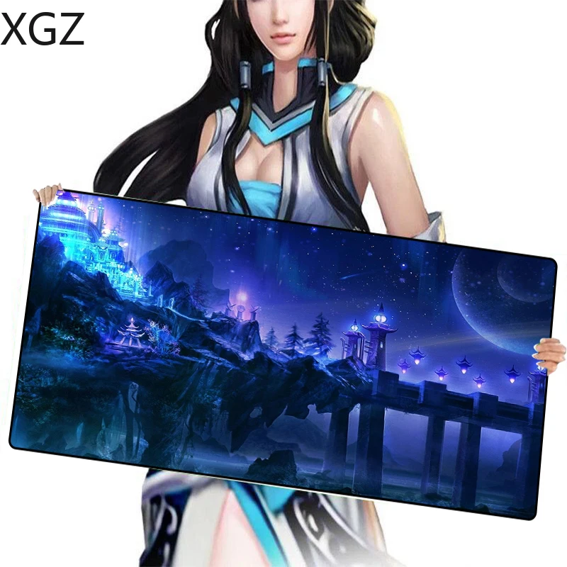 XGZ Game Player Mouse Pad Black Locking Edge Classic Anime Fantasy Purple Planet Computer Desk Mat Rubber Non-slip Lol Csgo Xxl
XGZ Game Player Mouse Pad Black Locking Edge Classic Anime Fantasy Purple Planet Computer Desk Mat Rubber Non-slip Lol Csgo Xxl