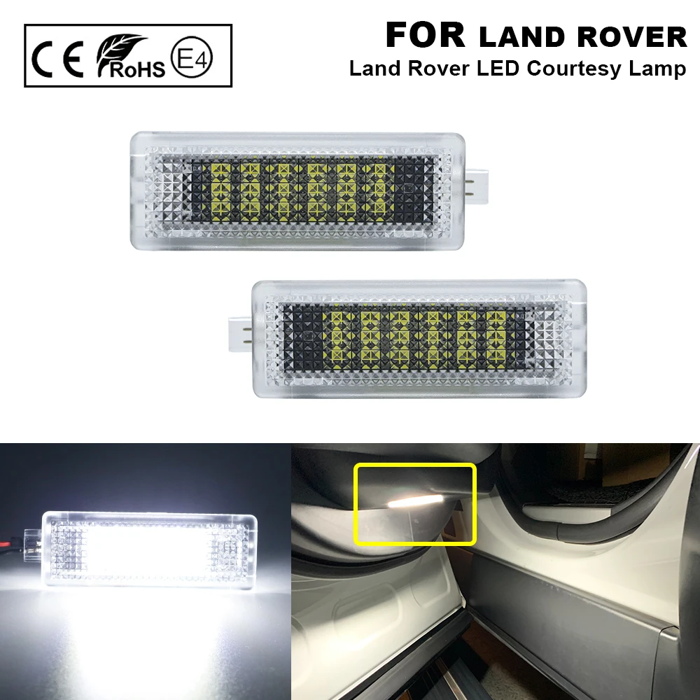 2Pcs LED Interior Courtesy Lamp Door Lamp Light For LAND ROVER Range Rover Sport Discovery Sport Evoque Freelander LR2 LR3 LR4
2Pcs LED Interior Courtesy Lamp Door Lamp Light For LAND ROVER Range Rover Sport Discovery Sport Evoque Freelander LR2 LR3 LR4