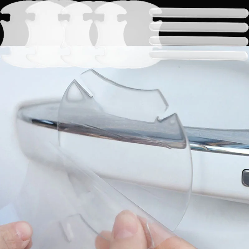 Фото 8 шт. силиконовые наклейки на дверные ручки Hyundai 2021 Creta Ix35 I40 IX20 | Автомобили и