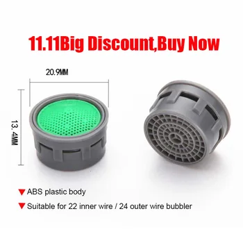 10pcs Water Saving Faucet Bubbler Aerator Female Thread Tap Device Diffuser Faucet Nozzle Filter Adapter for Kitchen Bathroom
10pcs Water Saving Faucet Bubbler Aerator Female Thread Tap Device Diffuser Faucet Nozzle Filter Adapter for Kitchen Bathroom