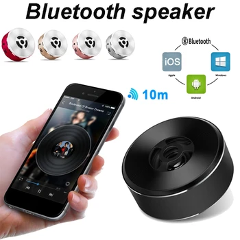 Portable Bluetooth Wireless Speaker Aluminum alloy Subwoofer Music 3D Surround Sound Box Handsfree 800mAh For TF Card AUX FM
Portable Bluetooth Wireless Speaker Aluminum alloy Subwoofer Music 3D Surround Sound Box Handsfree 800mAh For TF Card AUX FM