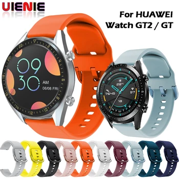 

For Huawei Watch GT2 GT 2 GT 42mm 46mm Smart Watch 20mm watch strap Silicone Watchbands ремешок 22mm watch band bracelet correa
