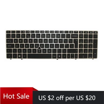NEW FOR HP ProBook 6560b 6565b elitebook 8560p UK Silver Frame Keyboard 641179-031 F152 Keyboard 641181-031
NEW FOR HP ProBook 6560b 6565b elitebook 8560p UK Silver Frame Keyboard 641179-031 F152 Keyboard 641181-031