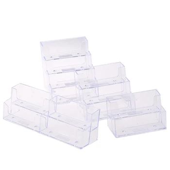 Acrylic Counter Top Display Stand Desk Accessories Desktop Office Business Card Holder Stand Clear Transparent
Acrylic Counter Top Display Stand Desk Accessories Desktop Office Business Card Holder Stand Clear Transparent