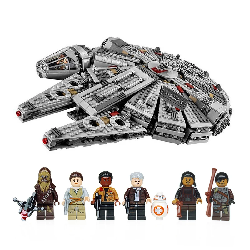 Millennium Star 79211 Falcon Figures Wars Building Blocks Harmless Bricks Lighten Fit Compatible lepining Starwars Toys
Millennium Star 79211 Falcon Figures Wars Building Blocks Harmless Bricks Lighten Fit Compatible lepining Starwars Toys