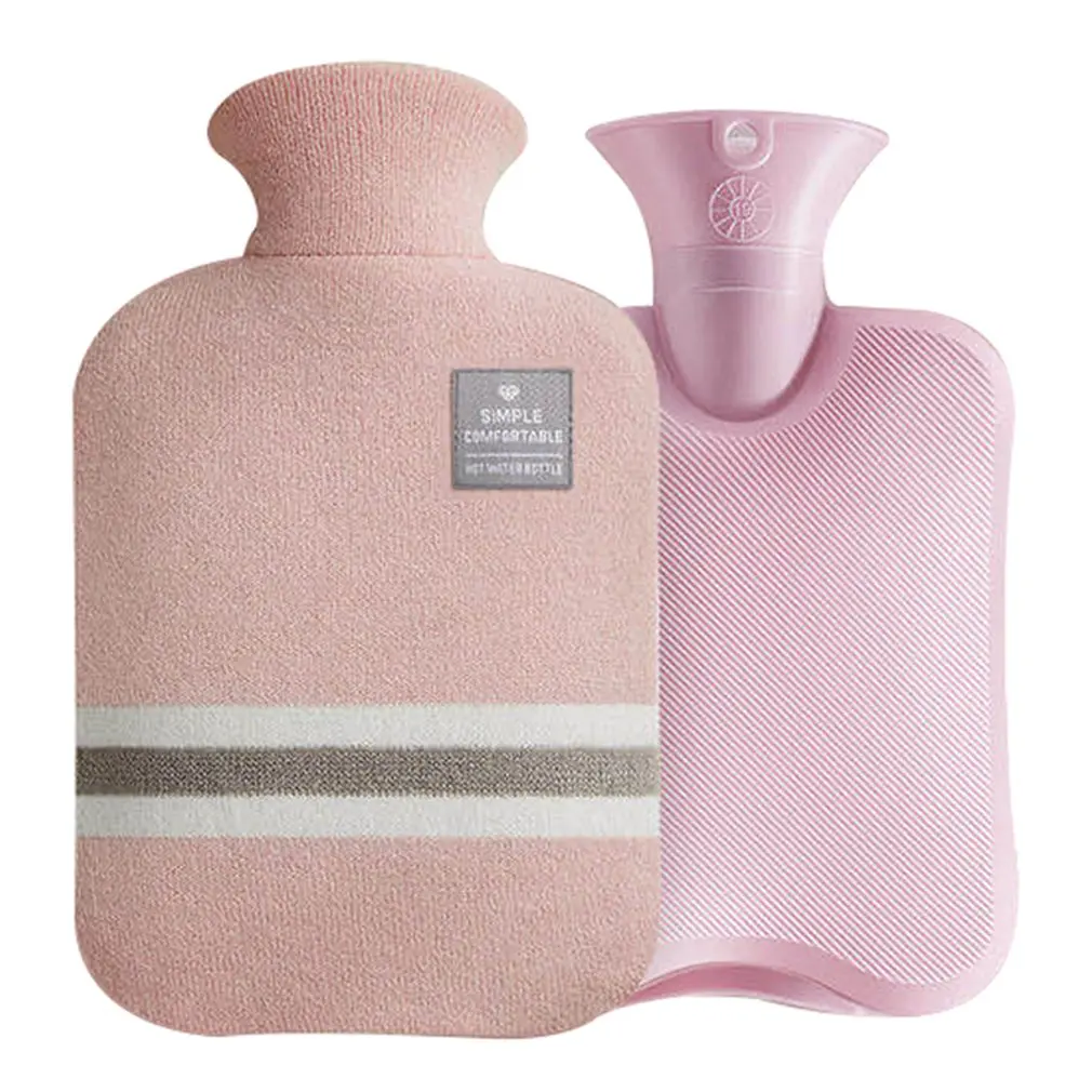 Portable Warm Handbag And Color-blocking Cloth Cover Hot Water Bottle With Flannel Cover Winter Warm PVC Bag
Portable Warm Handbag And Color-blocking Cloth Cover Hot Water Bottle With Flannel Cover Winter Warm PVC Bag
