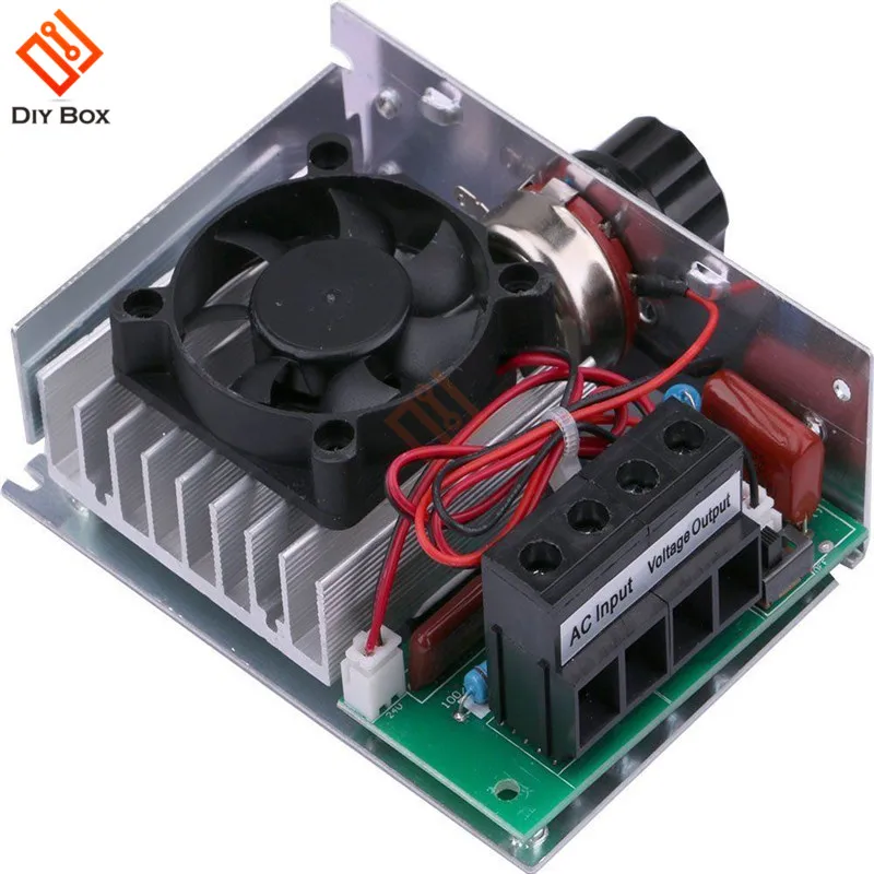 AC220V 10000W Electronic Voltage Regulator High Power SCR Voltage Regulator Dimming Speed Thermostat Speed Controller
AC220V 10000W Electronic Voltage Regulator High Power SCR Voltage Regulator Dimming Speed Thermostat Speed Controller