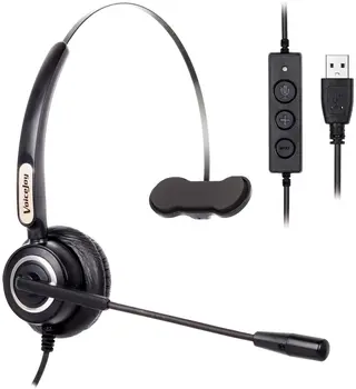 Office Headset with USB Jack Business Noise Cancelling Headset With Microphone Volume Control Mute Switch for Laptops PC
Office Headset with USB Jack Business Noise Cancelling Headset With Microphone Volume Control Mute Switch for Laptops PC