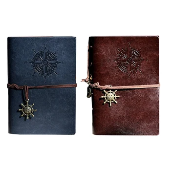 2x Retro Personality Notebooks Journal Notepads Ring Binder Diary Notebook S Blue & Dark Coffee
2x Retro Personality Notebooks Journal Notepads Ring Binder Diary Notebook S Blue & Dark Coffee