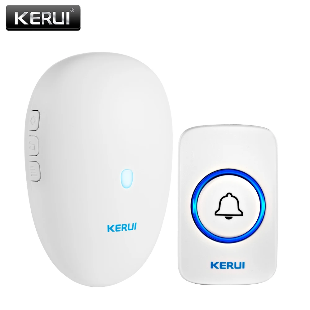 KERUI M521 multi-function welcome home intelligent wireless doorbell 57 song LED alarm button
KERUI M521 multi-function welcome home intelligent wireless doorbell 57 song LED alarm button