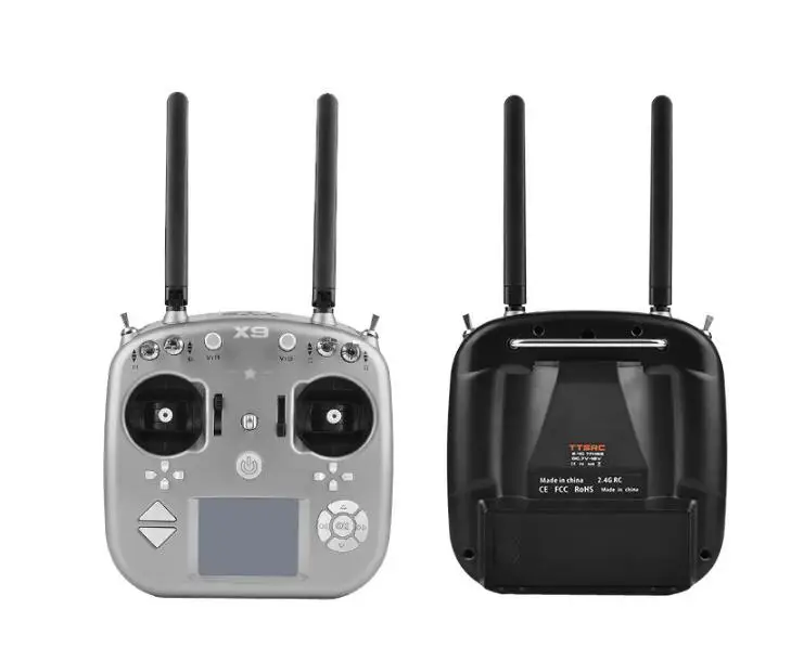 TTSRC X9 2.4G 9CH Remote Control 2.4G 9CH Transmitter Receiver R9D for RC Airplane UAV Quadcopter Drone
TTSRC X9 2.4G 9CH Remote Control 2.4G 9CH Transmitter Receiver R9D for RC Airplane UAV Quadcopter Drone