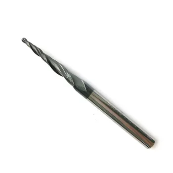 1pcs HRC55 2 Flutes Taper Ball Nose End Mill CNC Router Bit Milling Cutter Parts
1pcs HRC55 2 Flutes Taper Ball Nose End Mill CNC Router Bit Milling Cutter Parts
