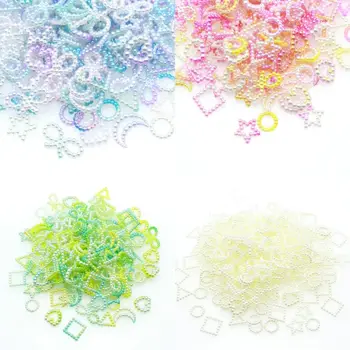 20g Mixed Moon Star Resin Fillings ABS Pearl Bow Heart Flatback Resin Cabochons Shaker Pendants Molds Fillers Jewelry
20g Mixed Moon Star Resin Fillings ABS Pearl Bow Heart Flatback Resin Cabochons Shaker Pendants Molds Fillers Jewelry