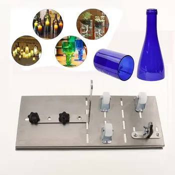 Glass Bottle Cutter Cutting Thickness 2-10mm Aluminum Alloy Better Cutting Control Create Glass Sculptures