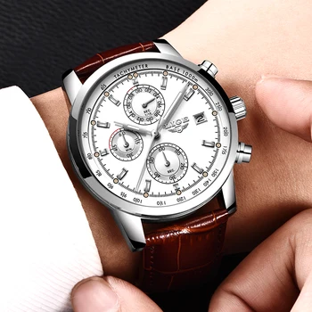 LIGE 2019 New Watch Men Fashion Sport Quartz Clock Mens Watches Brand Luxury Leather Business Waterproof Watch Relogio Masculino 
LIGE 2019 New Watch Men Fashion Sport Quartz Clock Mens Watches Brand Luxury Leather Business Waterproof Watch Relogio Masculino