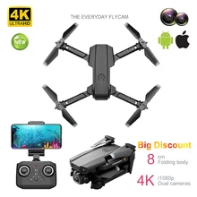 Mini RC Drone UAV Quadrocopter WiFi FPV with HD Dual Camera 4K Flying Wing Machine Altitude Hold Foldable Four-Axis Aircraft Toy
Mini RC Drone UAV Quadrocopter WiFi FPV with HD Dual Camera 4K Flying Wing Machine Altitude Hold Foldable Four-Axis Aircraft Toy
