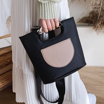 Elegant Female Tote bag 2020 Fashion New High quality PU Leather Women's Designer Handbag Hit color Shoulder Messenger Bag
Elegant Female Tote bag 2020 Fashion New High quality PU Leather Women's Designer Handbag Hit color Shoulder Messenger Bag