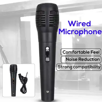 Handheld Wired Microphone Uni-directional Dynamic Professional Stereo Studio Speech Mic Audio for Kara KTV Speech Party
Handheld Wired Microphone Uni-directional Dynamic Professional Stereo Studio Speech Mic Audio for Kara KTV Speech Party