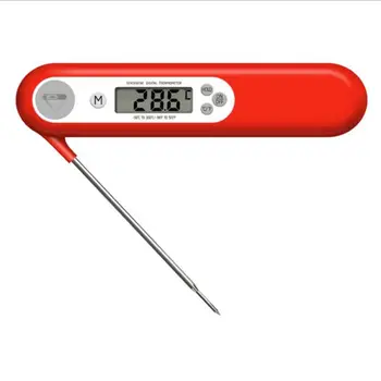 Digital LCD Foldable Probe Food Thermometer for Kitchen BBQ Barbecue Grill Meat
Digital LCD Foldable Probe Food Thermometer for Kitchen BBQ Barbecue Grill Meat
