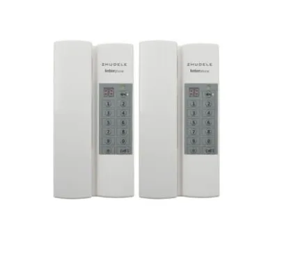 ZHUDELE Multi-function home security Interphone 2 handles, safe audio doorphone/intercom system 99 handle extenable
ZHUDELE Multi-function home security Interphone 2 handles, safe audio doorphone/intercom system 99 handle extenable