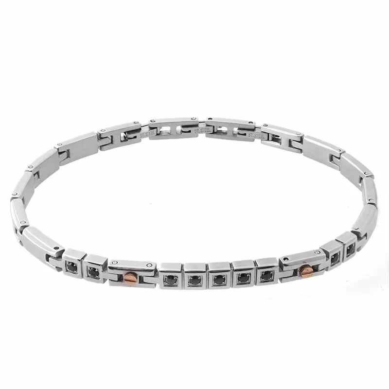 Runda Fashion Matt Stainless Steel Bracelet for Men White Stone Handmade Bracelets Jewellery
Runda Fashion Matt Stainless Steel Bracelet for Men White Stone Handmade Bracelets Jewellery