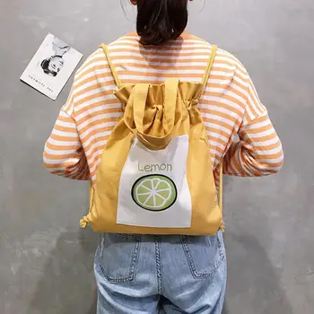 Fashion Simple Canvas Drawstring Top-handle Shoulder Bags Portable Durable Multi-function Women Print Backpacks
Fashion Simple Canvas Drawstring Top-handle Shoulder Bags Portable Durable Multi-function Women Print Backpacks
