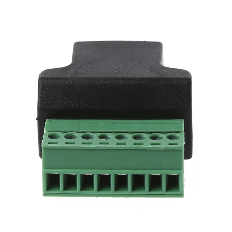 Ethernet RJ45 Female To 8-Pin Screw Terminal Connector Adapter For CCTV Digital DVR WXTA
Ethernet RJ45 Female To 8-Pin Screw Terminal Connector Adapter For CCTV Digital DVR WXTA