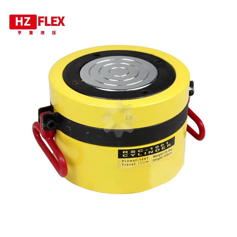 Hollow Hydraulic Cylinder RSC-15050 Hydraulic Jack with Tonnage of 150T, Work Travel of 50mm
Hollow Hydraulic Cylinder RSC-15050 Hydraulic Jack with Tonnage of 150T, Work Travel of 50mm