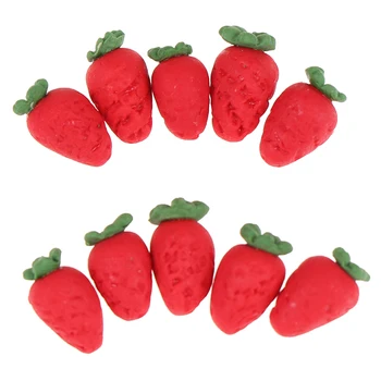 10Pcs Toys For Children 1:12 Dollhouse Miniature Fruit Strawberry Kitchen Dining Model Play Realistic Toy Dollhouse Accessories
10Pcs Toys For Children 1:12 Dollhouse Miniature Fruit Strawberry Kitchen Dining Model Play Realistic Toy Dollhouse Accessories