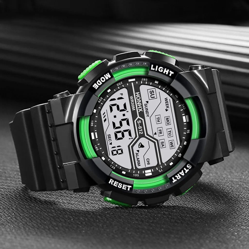 Brand Digital Wristwatch Men Fashion And Luxury Men Analog Digital Military Army Stopwatch LED Waterproof Wrist Watch Relogio