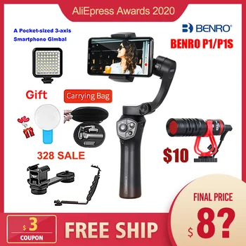 Benro P1/ p1s 3Axis Stabilizer Handheld Smartphone Gimbal for iPhone X Huawei P20 Samsung Gopro PK Snoppa Atom DJI OSMO Mobile 2
Benro P1/ p1s 3Axis Stabilizer Handheld Smartphone Gimbal for iPhone X Huawei P20 Samsung Gopro PK Snoppa Atom DJI OSMO Mobile 2